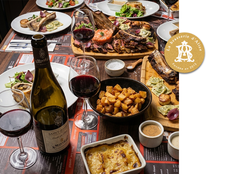 LA BRASSERIE D'ALICE - restaurant CHUZELLES